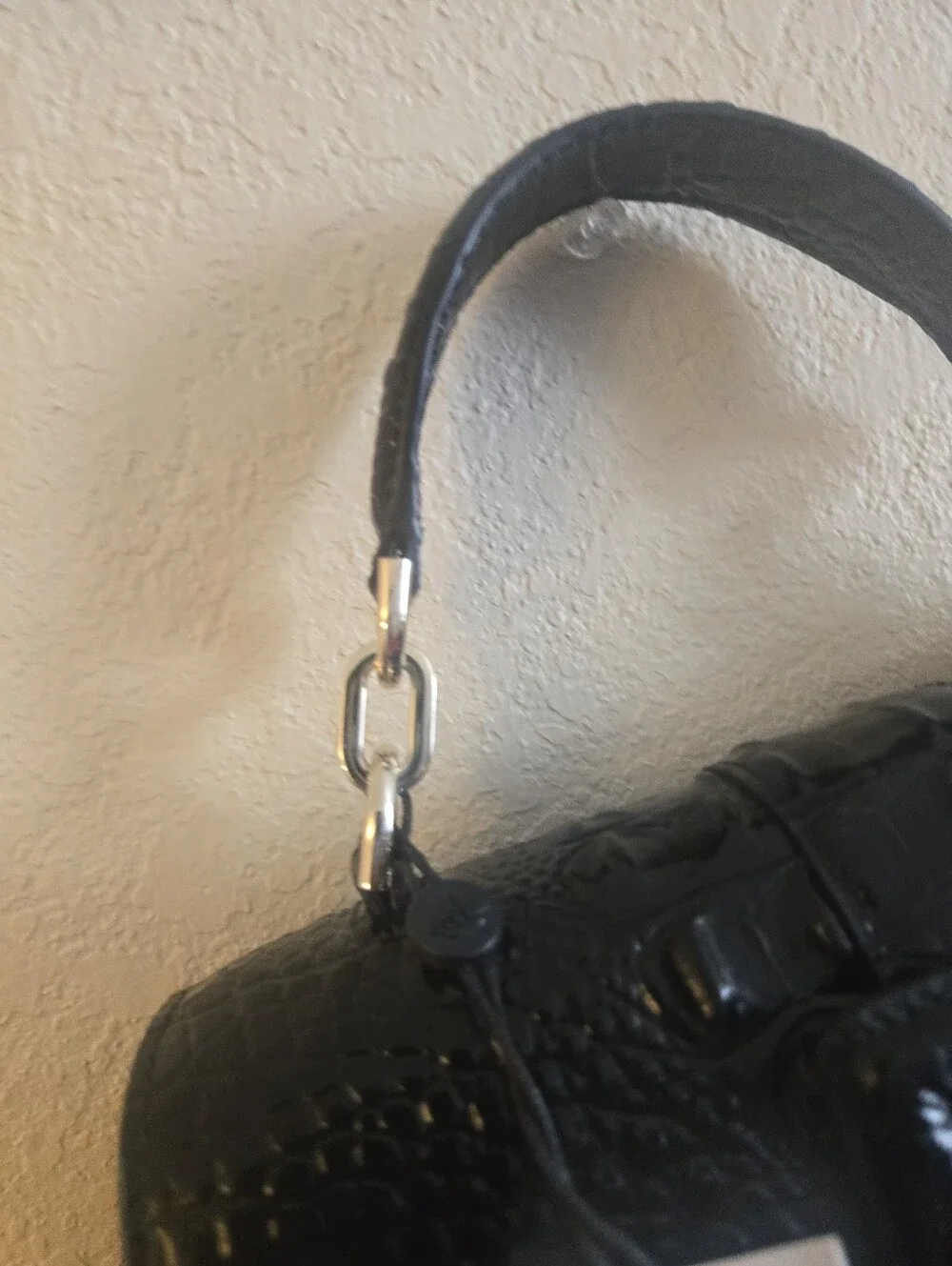 NWT Brahmin Black Melbourn Satchel